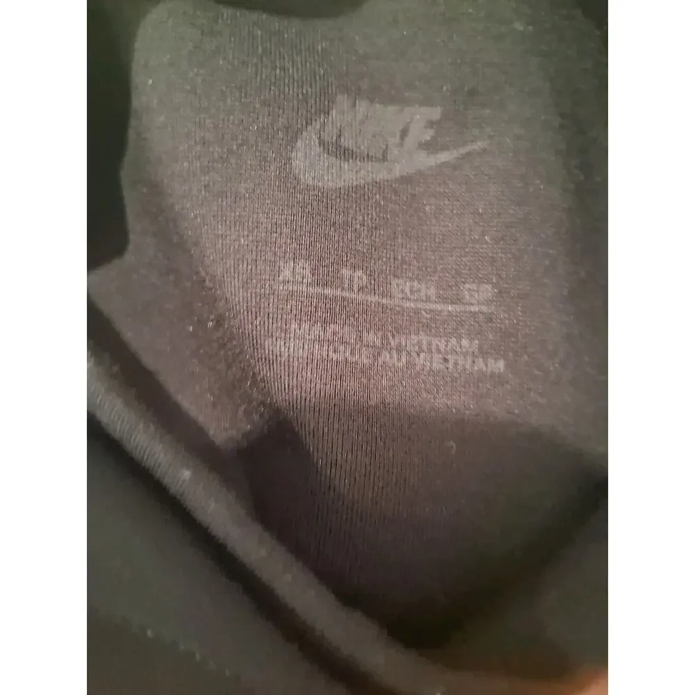 Nike Sportswear Essentials Women's 1/2-Sleeve Cutout Top Black XS FB8282-010